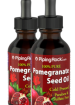 Pomegranate Seed Oil 100% Pure Cold Pressed, 2 fl oz (59 mL) Dropper Bottle, 2 Dropper Bottles