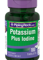 Potassium Plus Iodine, 180 Tablets