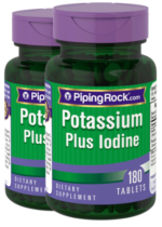 Potassium Plus Iodine, 180 Tablets, 2 Bottles