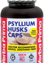 Psyllium Husks Caps, 180 Capsules