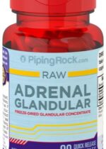 Raw Adrenal Glandular (Bovine), 350 mg, 90 Quick Release Capsules