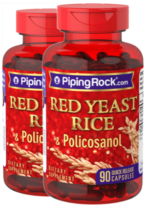 Red Yeast & Policosanol, 90 Quick Release Capsules, 2 Bottles