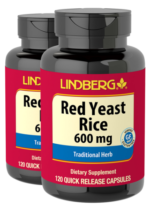 Red Yeast Rice, 600 mg, 120 Capsules, 2 Bottles