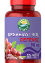 Resveratrol, 350 mg, 60 Quick Release Capsules