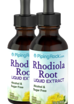 Rhodiola Liquid Extract Alcohol Free, 2 fl oz (59 mL) Dropper Bottle, 2 Bottles