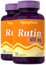 Rutin, 500 mg, 150 Caplets, 2 Bottles