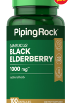 Sambucus Black Elderberry, 1000 mg, 100 Capsules