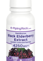 Sambucus Black Elderberry Extract, 4250 mg, 8 fl oz (237 mL) Bottle
