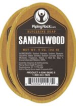 Sandalwood Glycerine Soap, 5 oz (142 g) Bars, 2 Bars