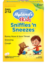 Sniffles N Sneezes 4 Kids, 125 Tablets