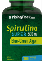 Spirulina, 500 mg, 300 Vegetarian Tablets