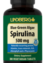 Spirulina (Blue-Green Algae), 500 mg, 300 Vegetarian Tablets