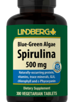 Spirulina (Blue-Green Algae), 500 mg, 300 Vegetarian Tablets
