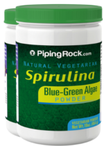 Spirulina Powder, 16 oz (454 g) Bottles, 2 Bottles