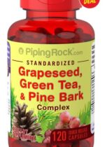 Standardized Grapeseed, Green Tea & Pine Bark Complex, 120 Quick Release Capsules