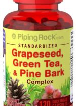 Standardized Grapeseed, Green Tea & Pine Bark Complex, 120 Quick Release Capsules
