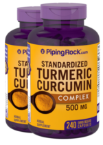 Standardized Turmeric Curcumin Complex, 500 mg, 240 Quick Release Capsules, 2 Bottles
