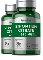 Strontium Citrate, 680 mg (per serving), 90 Quick Release Capsules, 2 Bottles