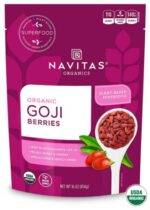 Sun-Dried Goji Berries (Organic), 1 lb (454 g) Bag