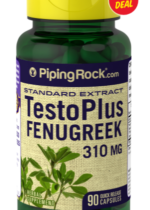 TestoPlus Fenugreek Extract, 310 mg, 90 Quick Release Capsules
