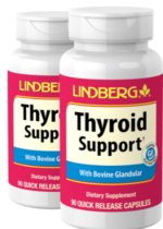 Thyroid Support, 90 Capsules, 2 Bottles
