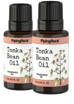 Tonka Bean Fragrance Oil, 1/2 fl oz (15 mL) Dropper Bottle, 2 Dropper Bottles