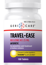 Travel-Ease Meclizine HCl 25 mg, Compare to Dramamine II , 100 Tablets