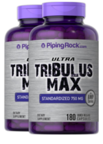 Tribulus Max Standardized Extract, 750 mg, 180 Quick Release Capsules, 2 Bottles