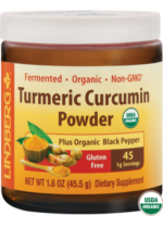 Turmeric Curcumin Powder (Organic), 1.6 oz (45.5 g) Bottle