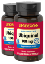 Ubiquinol, 100 mg, 60 Softgels, 2 Bottles