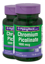 Ultra Chromium Picolinate, 1000 mcg, 180 Tablets, 2 Bottles