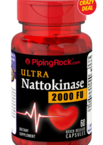 Ultra Nattokinase 2000 FU, 100 mg, 60 Quick Release Capsules