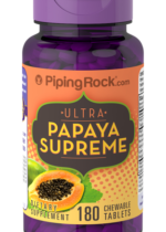 Ultra Papaya Enzyme Supreme, 180 Chewable Tablets