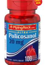 Ultra Policosanol, 20 mg, 100 Quick Release Capsules