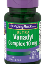 Ultra Vanadyl Complex (Vanadium), 10 mg, 120 Tablets
