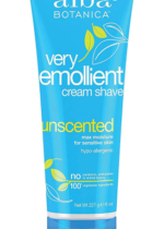 Very Emollient Cream Shave (Unscented), 8 fl oz (227 g) Tube
