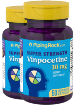 Super-Strength Vinpocetine, 30 mg, 50 Quick Release Capsules, 2 Bottles