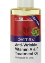 Vitamin A Anti-Wrinkle Treatment Oil with E, 2 fl oz (59 mL) Bottle
