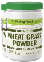 Wheat Grass Powder, 8 oz (227 g) Bottles, 2 Bottles