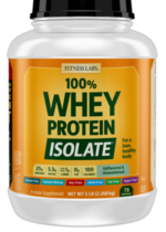 Whey Protein Isolate (Unflavored & Unsweetened), 5 lb (2.268 kg)