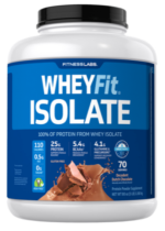 Whey Protein Isolate WheyFit (Decadent Dutch Chocolate), 5 lb (2.268 kg)