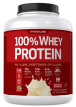 Whey Protein (Unflavored & Unsweetened), 5 lb (2.268 kg) Bottle