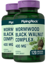 Wormwood Black Walnut Complex, 400 mg, 120 Quick Release Capsules, 2 Bottles