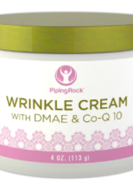 Wrinkle Cream with DMAE & Co-Q-10, 4 oz (113 g) Jar, 3 Jars