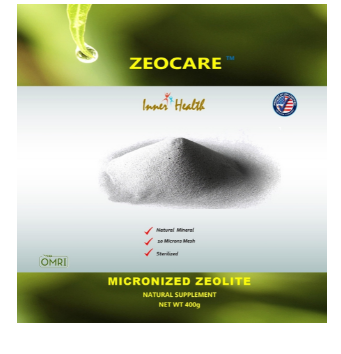 Zeolite Micronized, 400 g (14.11 oz) Bag